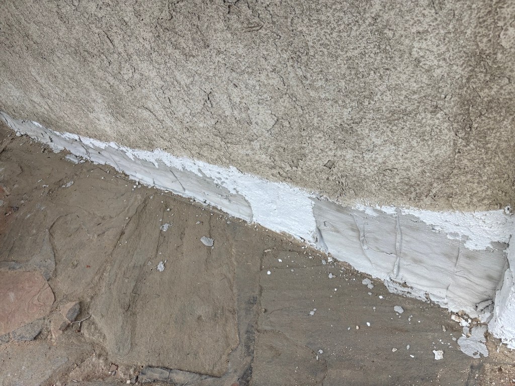 Exterior wall surface restoration during facade repair by ALEXKO LLC