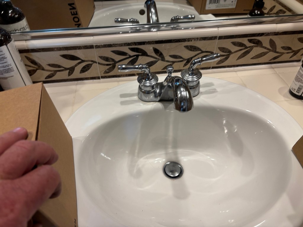Bathroom sink and faucet replacement by ALEXKO LLC